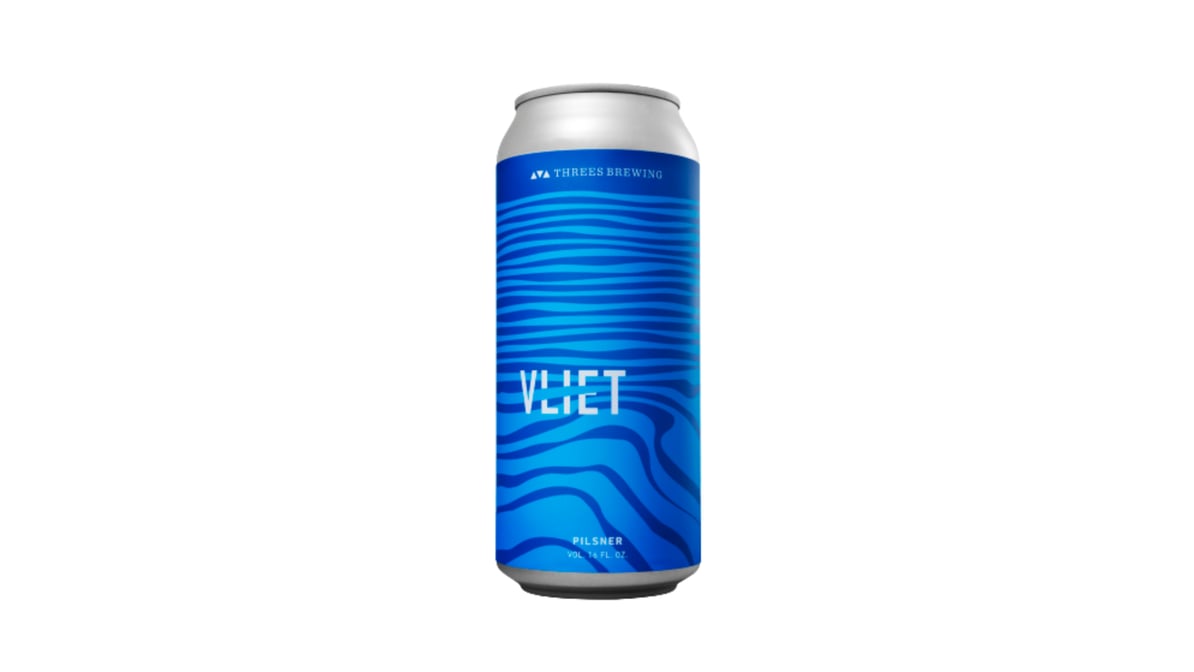 Threes Brewing Vliet Pilsner Cans (16 oz x 4 ct)