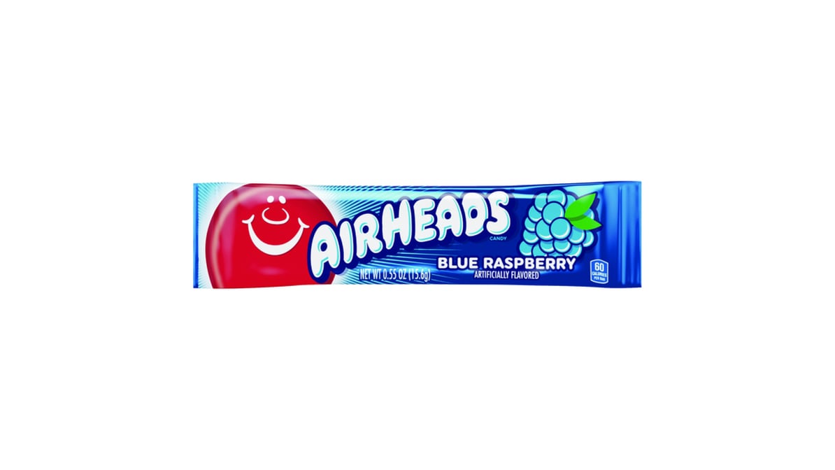 Airheads Blue Raspberry Candy (0.55 oz)
