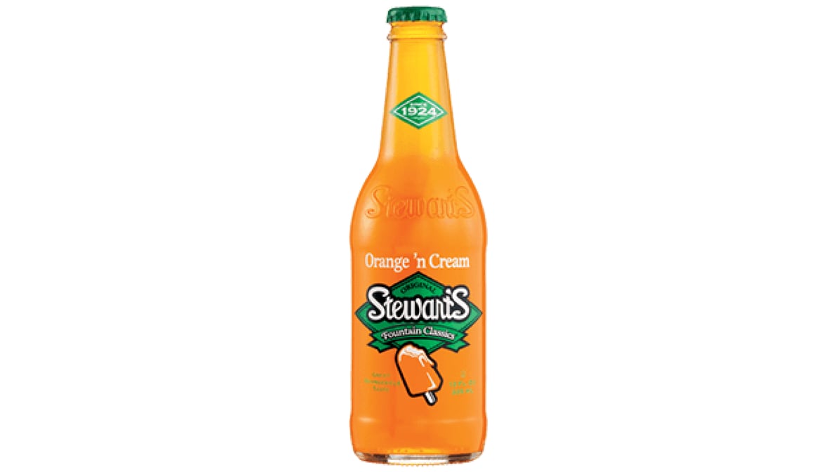 Stewart's Fountain Classics Orange 'n Cream Soda Bottle (12 oz)