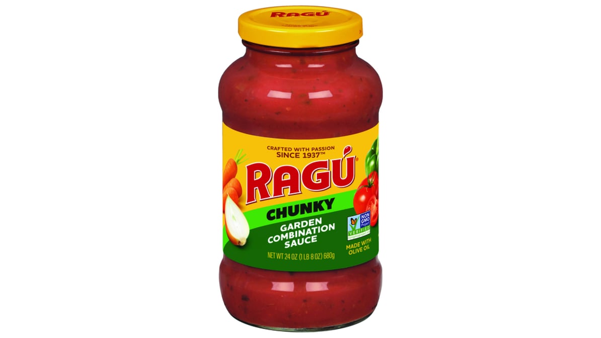 Ragu Chunky Garden Combination Sauce (24 oz)