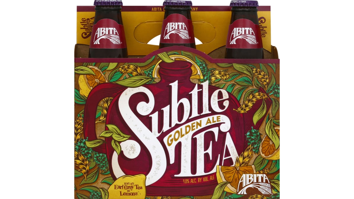 Abita Subtle Tea Golden Ale Bottles (12 oz x 6 ct)