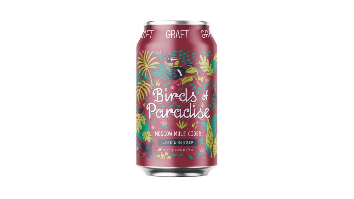 Graft Birds of Paradise Cider Can (12 oz)