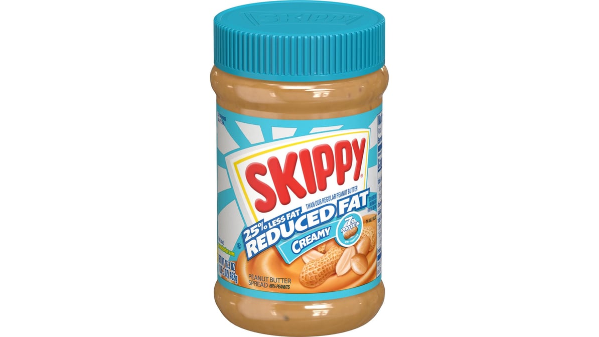Skippy Reduced Fat Creamy Peanut Butter (16.3 oz)