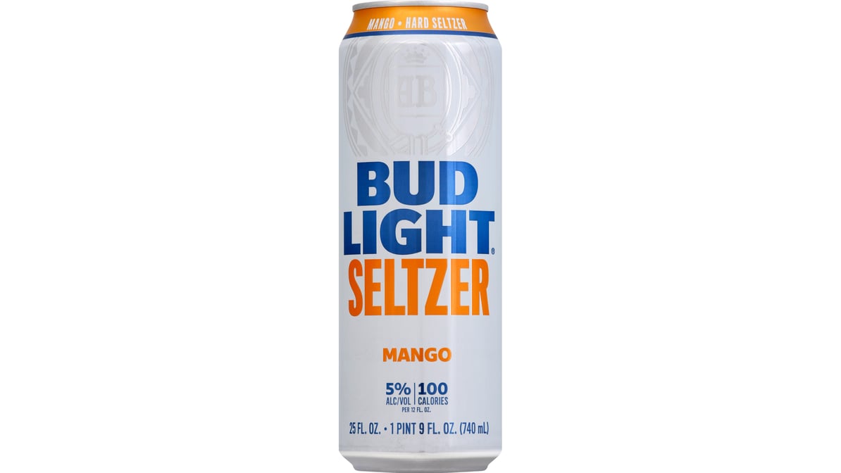 Bud Light Mango Hard Seltzer Can (25 oz)