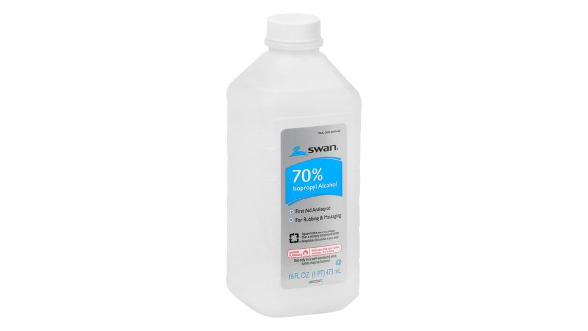 Swan 70% Isopropyl Alcohol (16 oz)