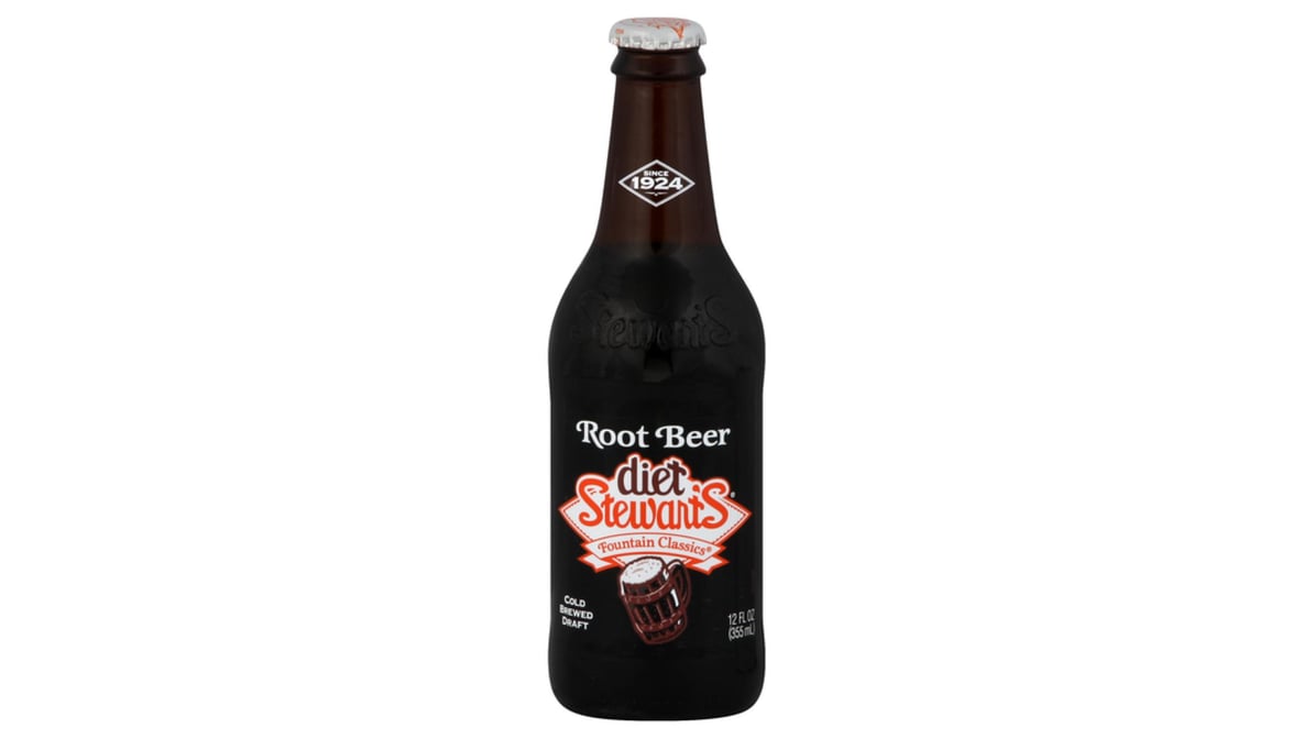 Stewart's Fountain Classics Diet Root Beer Bottle (12 oz)