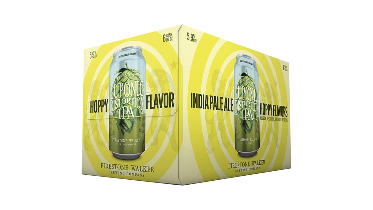 Firestone Walker Luponic Distortion IPA Can (12 oz x 6 ct)