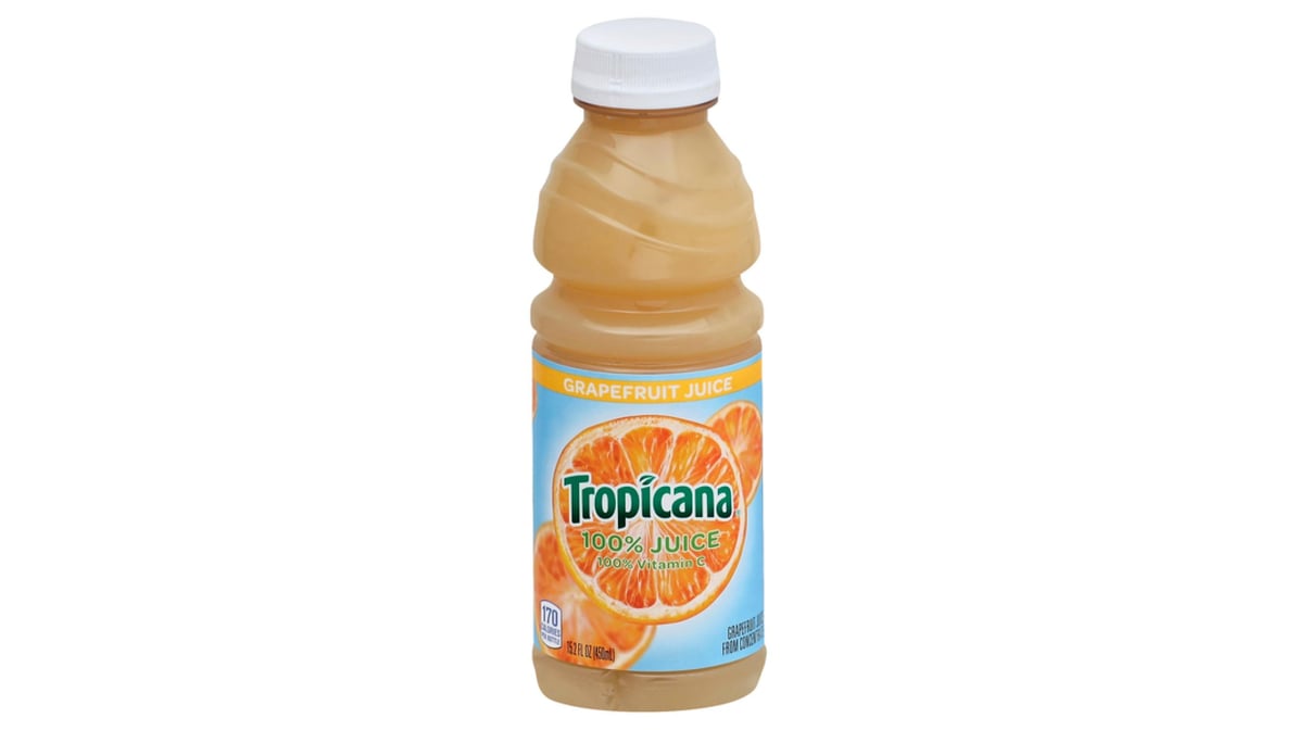 Tropicana Grapefruit Juice Bottle (15.2 oz)
