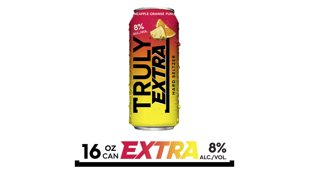 TRULY Peach Mango Hard Seltzer Can (16 oz)