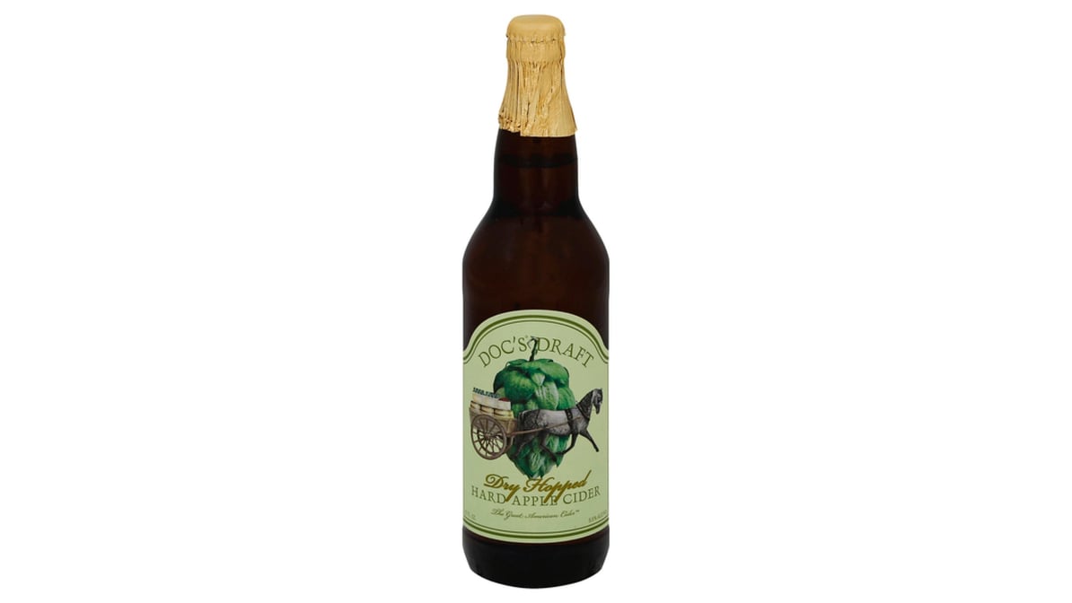 Docs Draft Dry Hopped Hard Apple Cider Bottle (22 oz)
