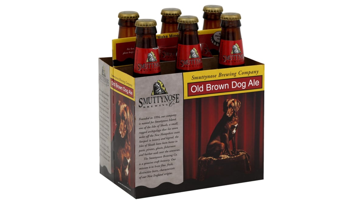 Smuttynose Brewing Company Ale Old Brown Dog Bottles (12 oz x 6 ct)