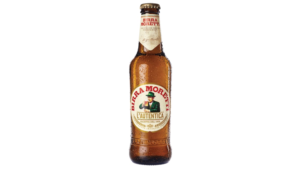Birra Moretti L' Autentica Lager Bottle (11.2 oz)