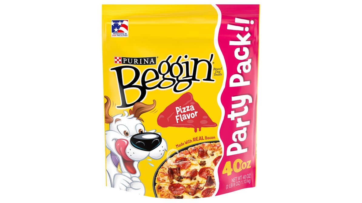 Beggin' Dog Treats Pizza Flavor Party Pack (40 oz)