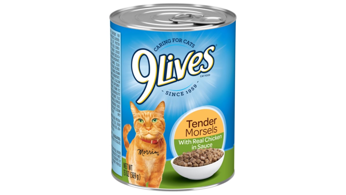 9Lives Tender Morsels Real Chicken in Sauce Wet Cat Food (13 oz)