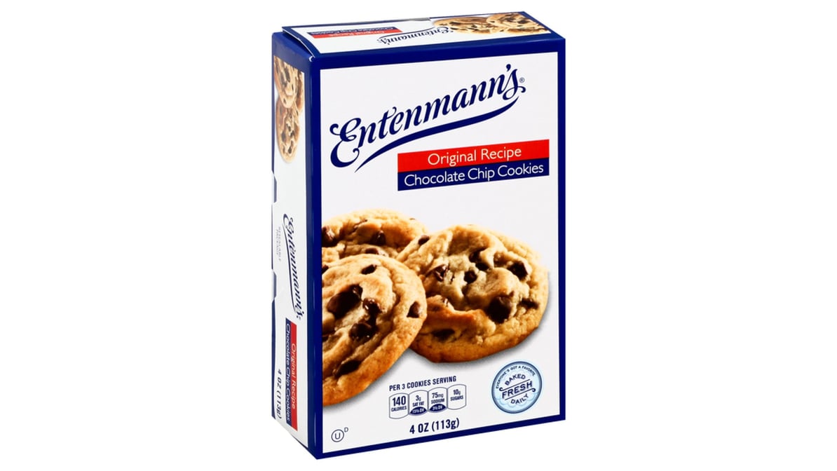 Entenmann's Cookies Chocolate Chip (4 oz)
