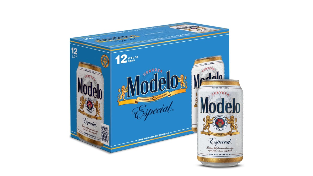 Modelo Especial Mexican Lager Cans (12 oz x 12 ct)