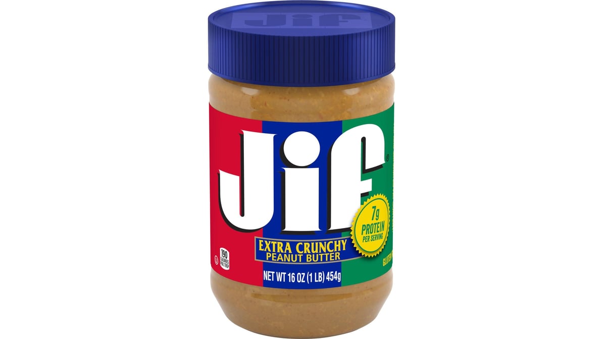 Jif Extra Crunchy Peanut Butter (16 oz)