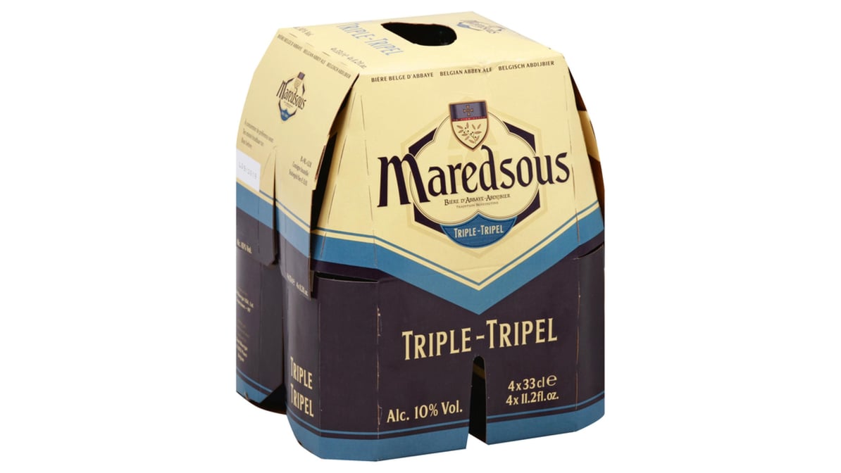 Maredsous Belgian Ale Bottle (11.2 oz x 4 ct)