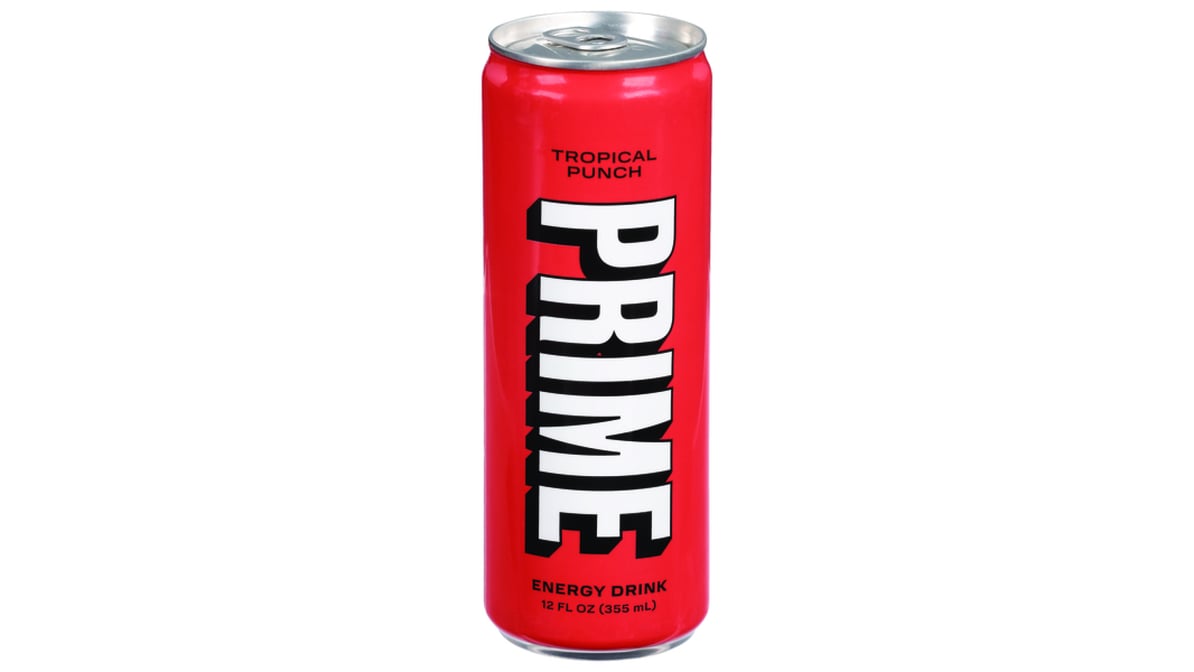 Prime Tropical Punch Energy Drink Can (12 oz)