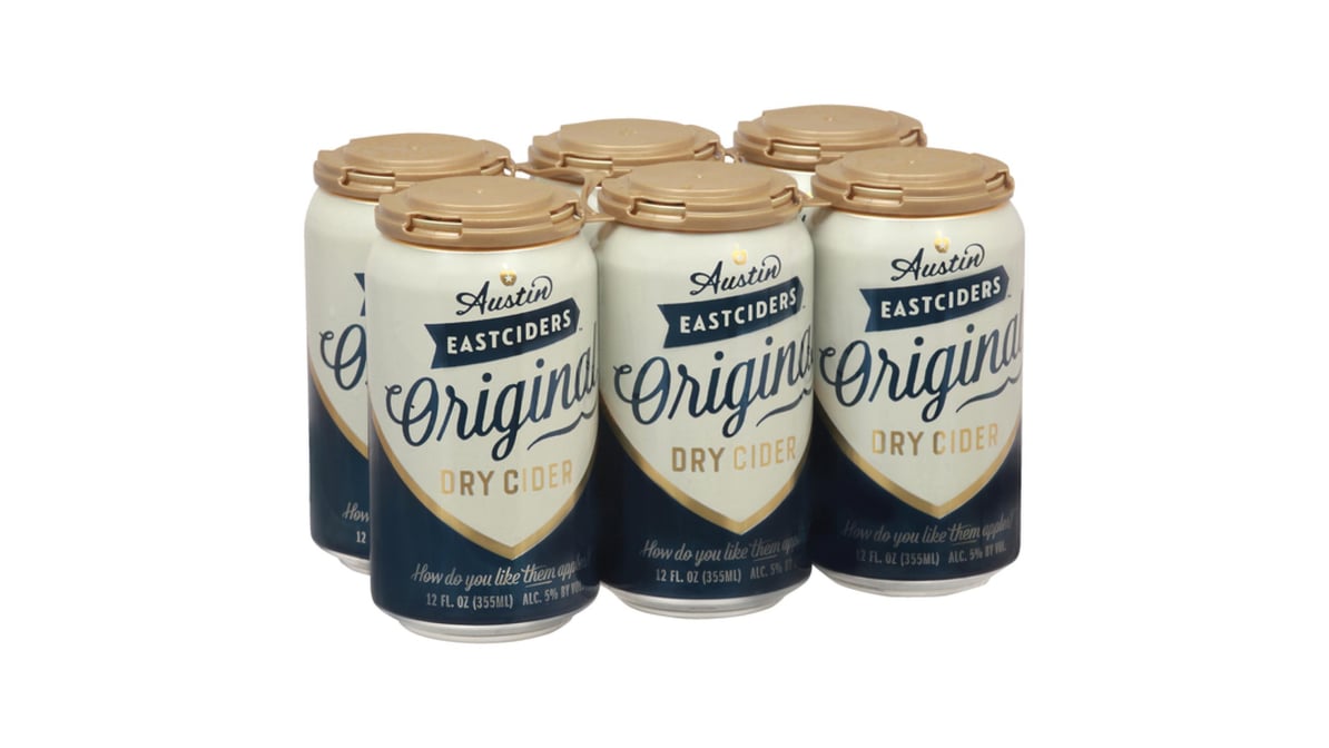 Austin Eastciders Hard Cider Original Can (12 oz x 6 ct)