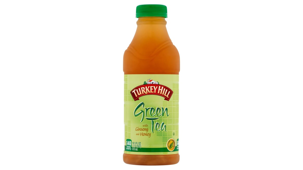 Turkey Hill Green Tea with Ginseng and Honey (18.5 oz)