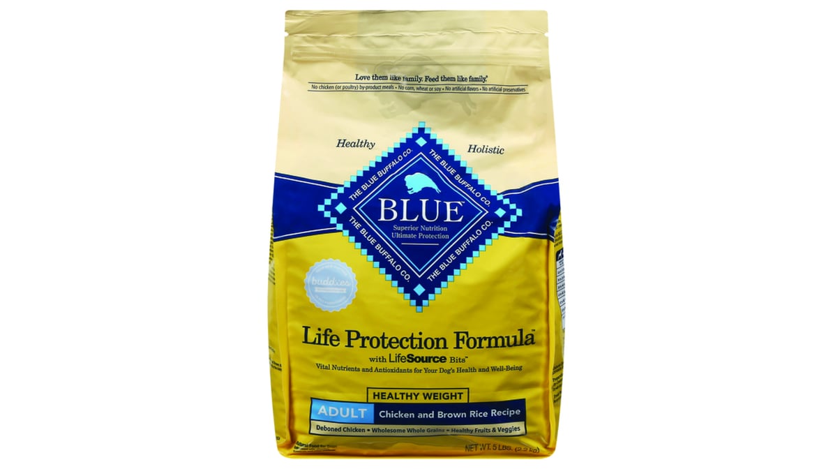 Blue Buffalo Life Protection Formula Healthy Weight Adult Chicken & Brown Rice Dry Dog Food (5 lb)