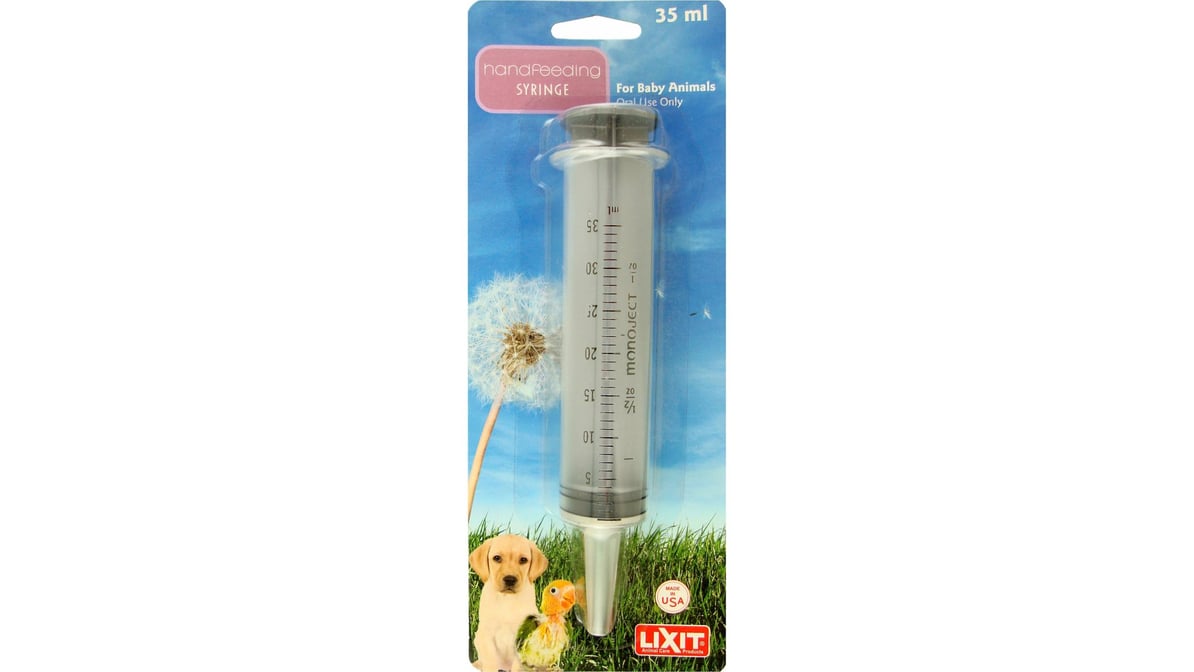 Lixit Hand Feeding Syringe