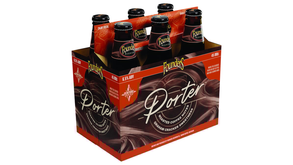 Founders Brewing Co. Porter Bottles (12 oz x 6 ct)