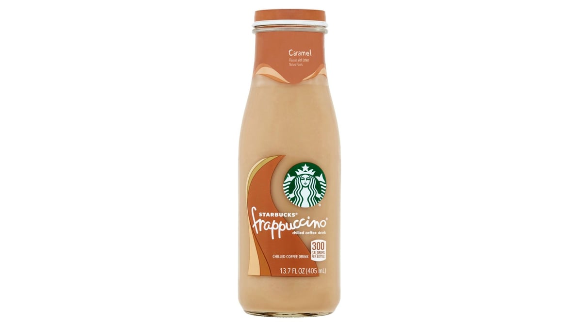 Starbucks Caramel Frappuccino Chilled Coffee Drink (13.7 oz)
