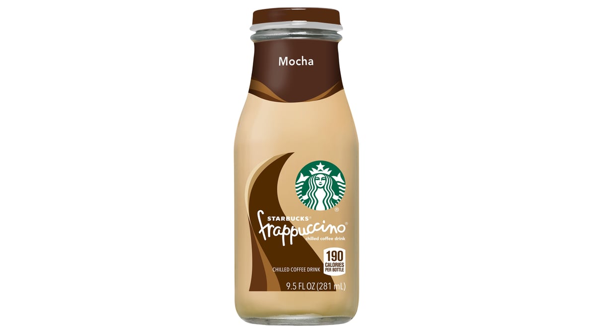 Starbucks Frappuccino Mocha Chilled Coffee Drink Bottle (9.5 oz)