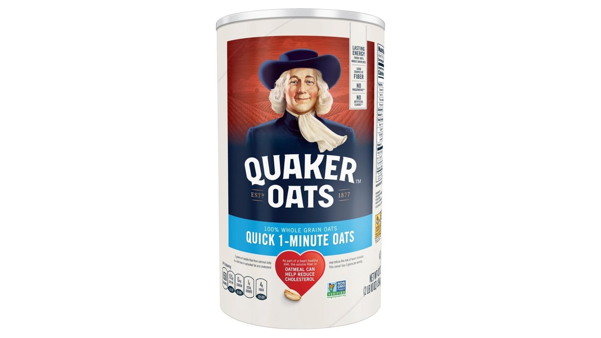 Quaker Oats Quick 1 Minute Oats (42 oz)