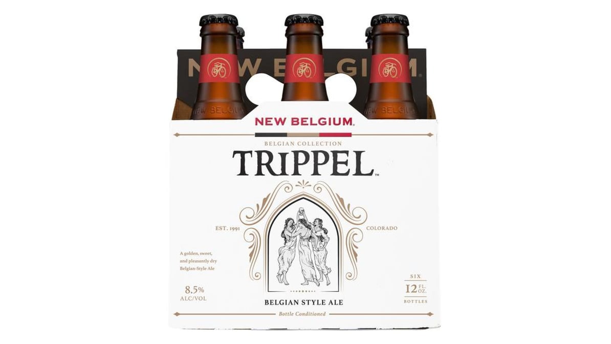 New Belgium Brewing Trippel Belgian Style Ale Bottles (12 oz x 6 ct)