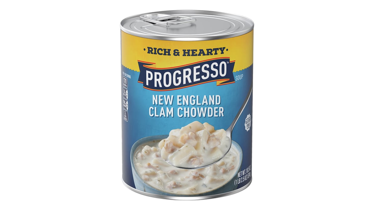 Progresso Rich & Hearty Gluten Free New England Clam Chowder Soup (18.5 oz)