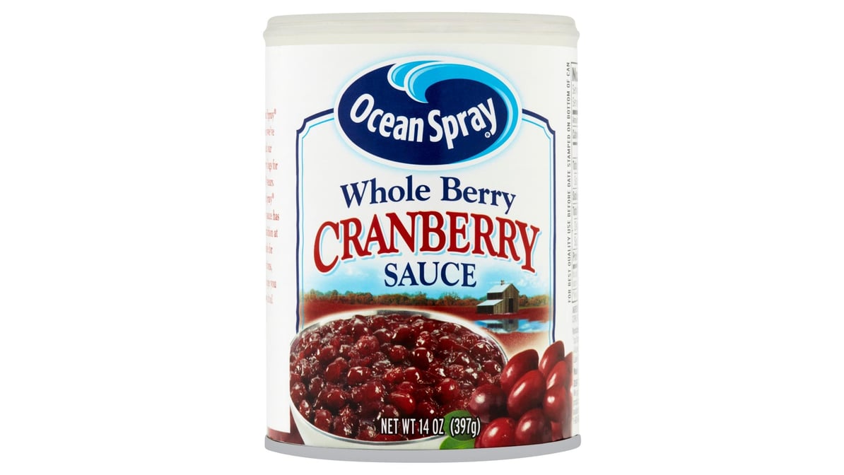 Ocean Spray Whole Berry Sauce Cranberry (14 oz)