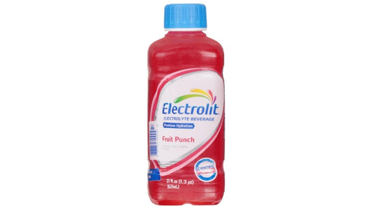 Electrolit Fruit Punch Electrolyte Beverage Bottle (21 oz)