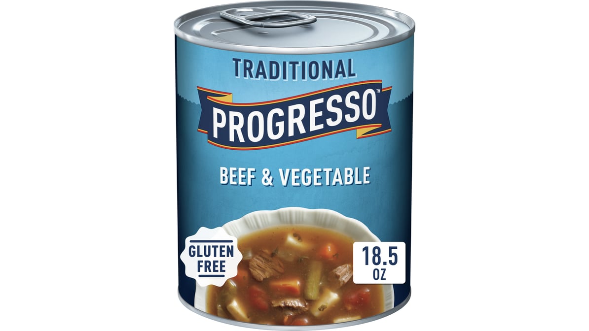 Progresso Beef & Vegetable Traditional Soup (18.5 oz)