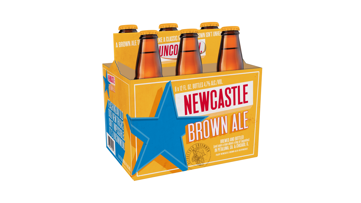 Newcastle Brown Ale Bottle (12 oz x 6 ct)
