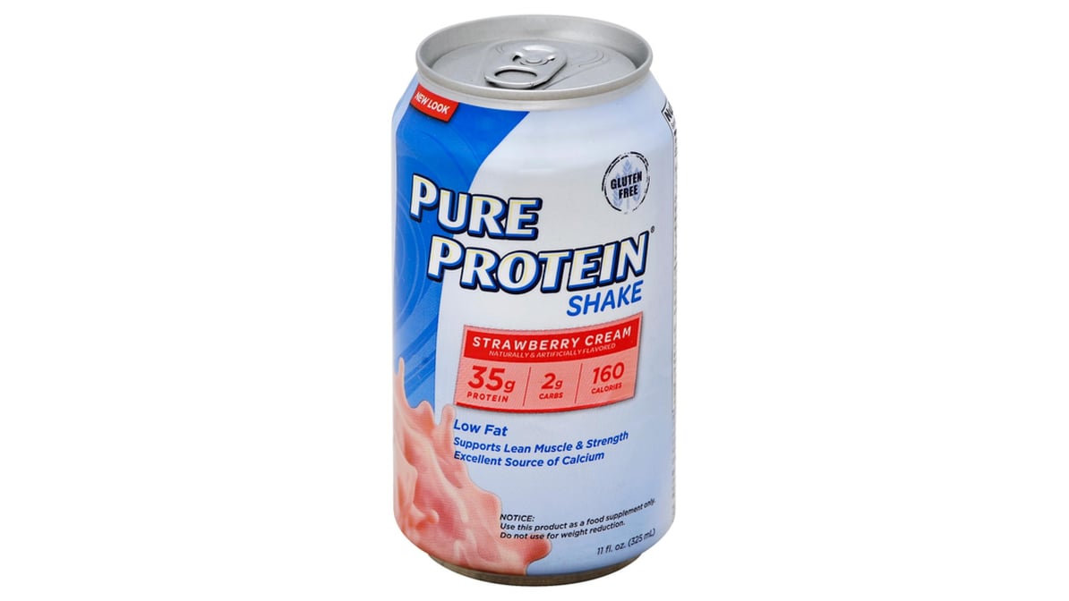 Pure Protein Shake Strawberry Cream (11 oz)