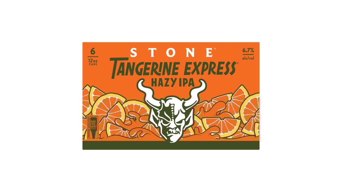 Stone Brewing Tangerine Express Hazy IPA Cans (12 oz x 6 ct)