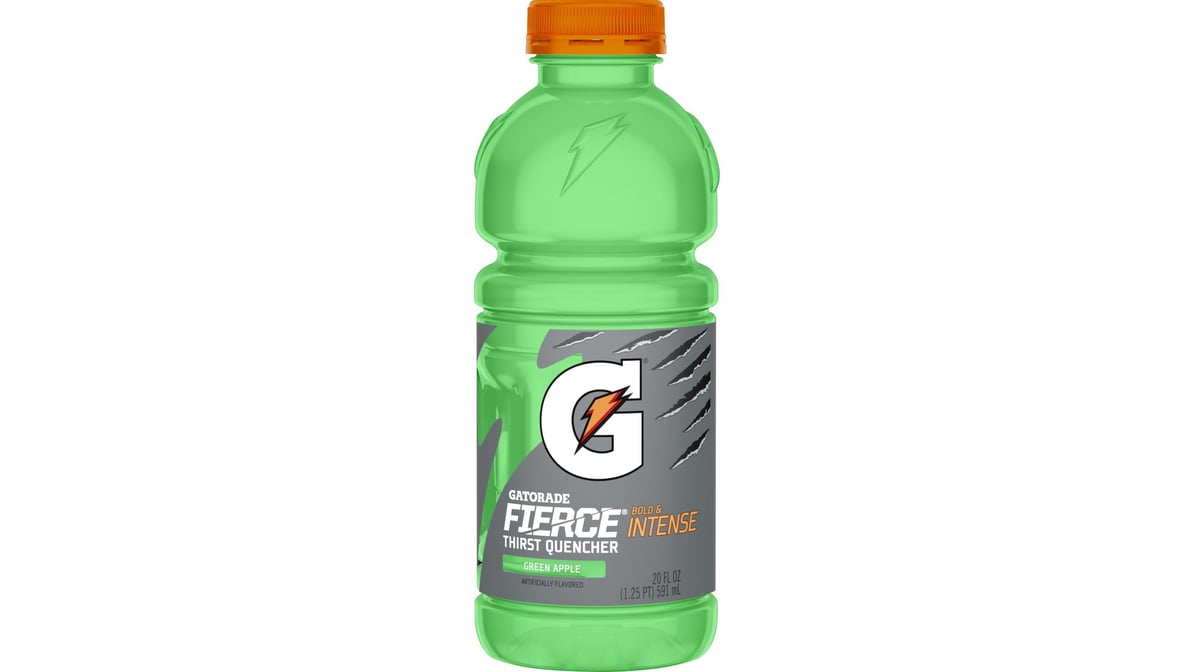 Gatorade Thirst Quencher Fierce Green Apple Sports Drink (20 oz)
