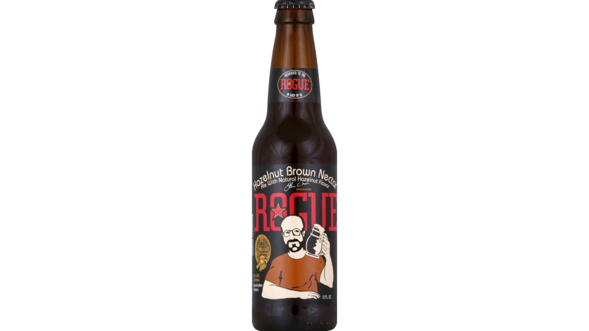 Rogue Hazelnut Brown Nectar Ale Bottle (12 oz)