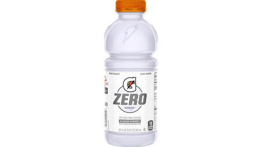 Gatorade Zero Glacier Cherry Thirst Quencher Drink Bottle (20 oz)