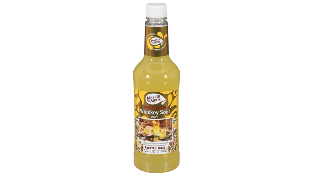 Master of Mixes Whiskey Sour Drink Mix Bottle (1 L)