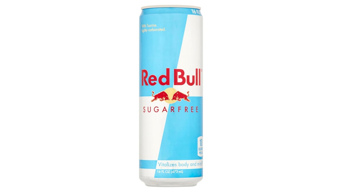 Red Bull Sugar Free Energy Drink (16 oz)