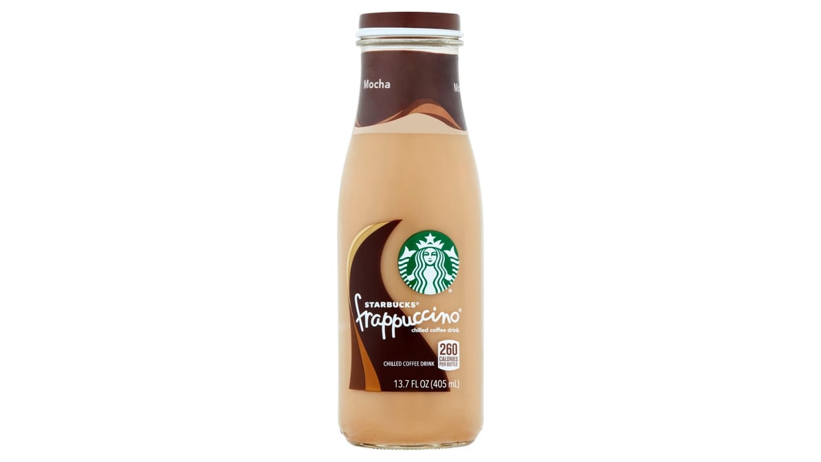 Starbucks Mocha Frappuccino Chilled Coffee Drink (13.7 oz)
