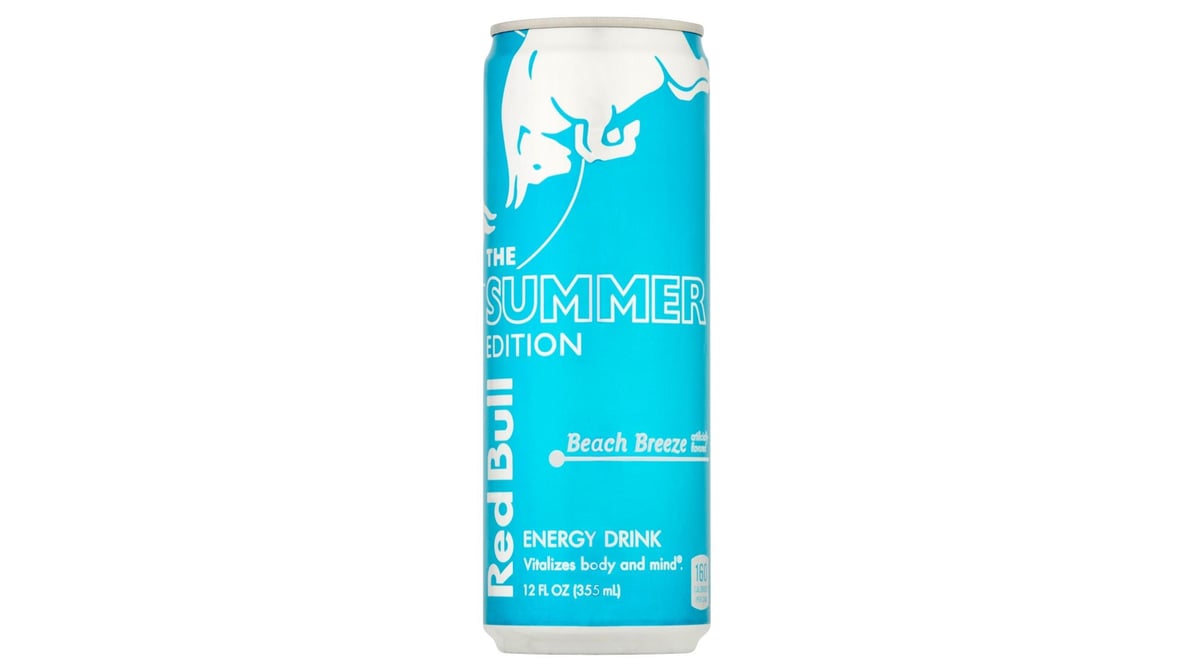 Red Bull The Summer Edition Beach Breeze Energy Drink (12 oz)