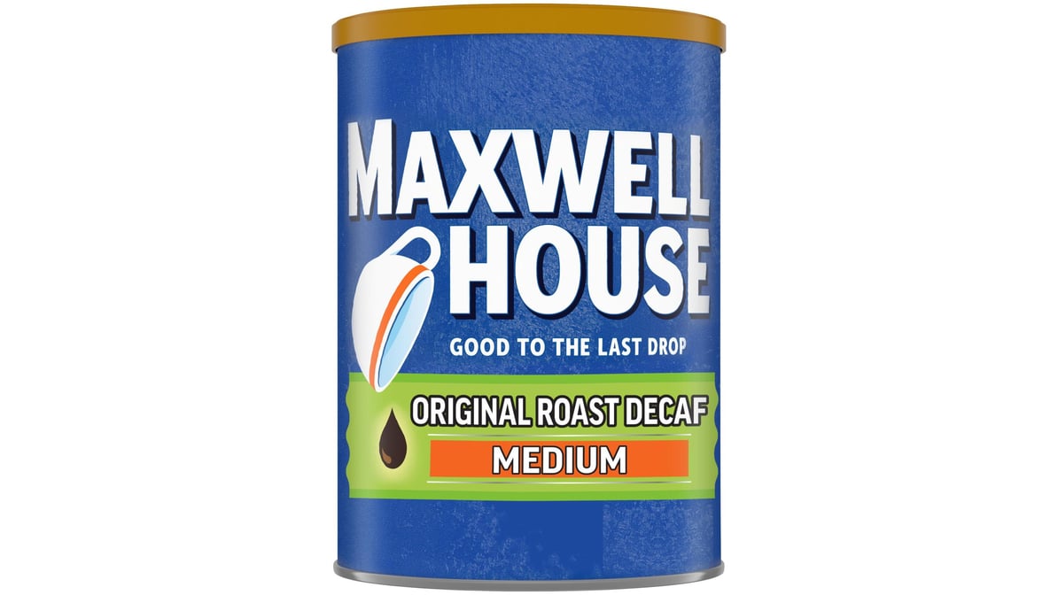 Maxwell House The Original Roast Decaf Medium Roast Ground Coffee (11 oz)