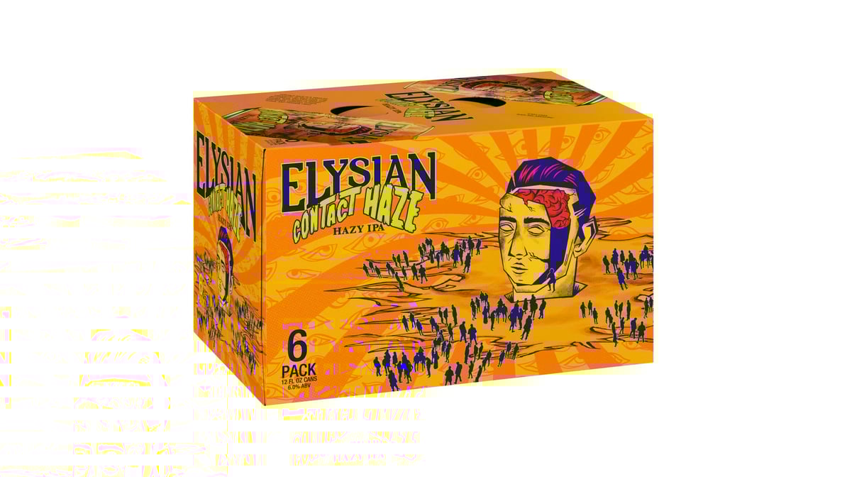 Elysian Contact Haze Hazy IPA Cans (12 oz x 6 ct)