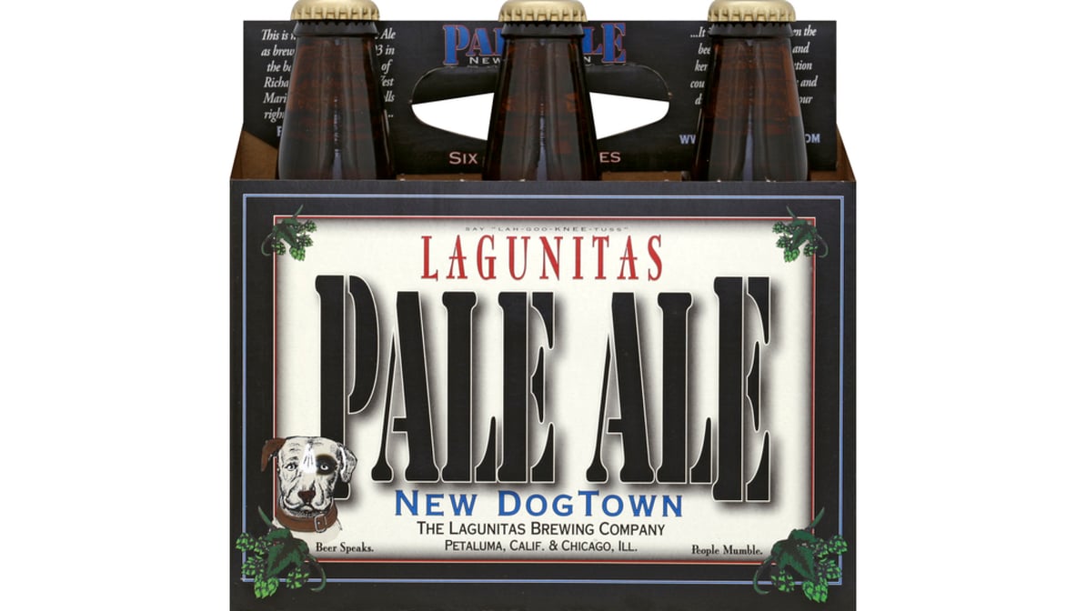 Lagunitas Brewing Company New Dogtown Pale Ale Bottles (12 oz x 6 ct)
