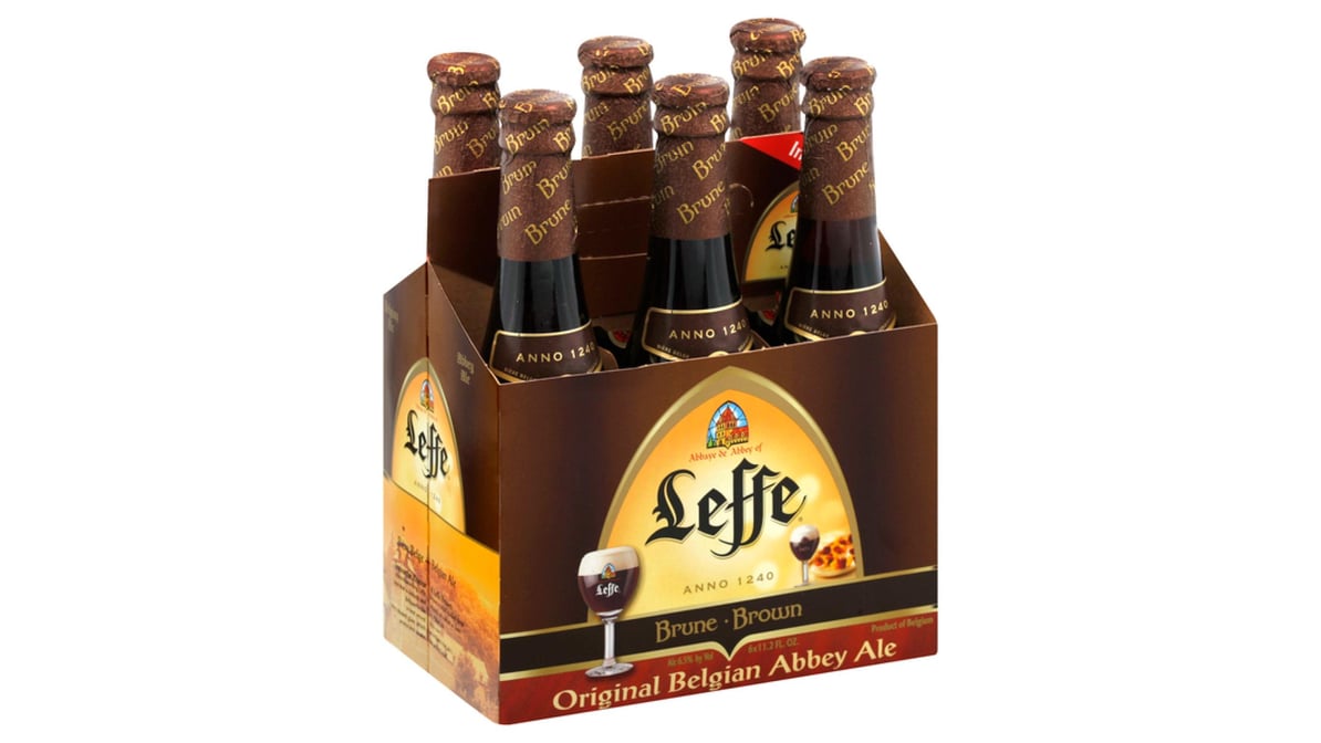 Leffe Original Belgian Abbey Brown Ale Bottles (11.2 oz x 6 ct)